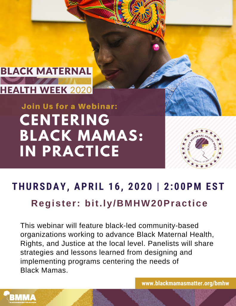 Centering Black Mamas In Practice BMHW Black Mamas Matter Alliance
